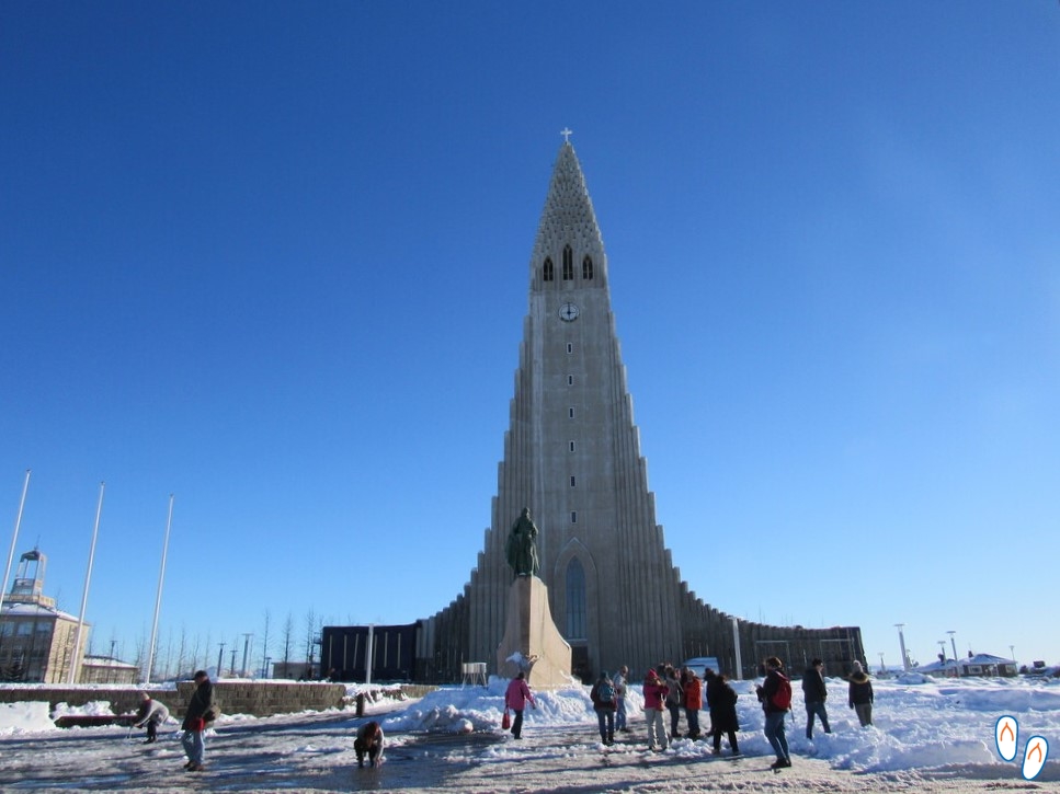 Hallgrímskirkja, igreja luterana de Reykjavik