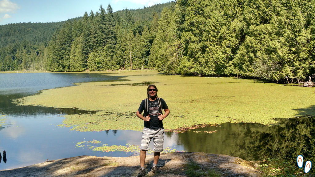 Killarney Lake, em Bowen Island, a oeste de Vancouver