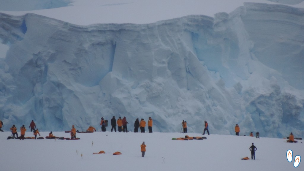 Acampar na Antártida