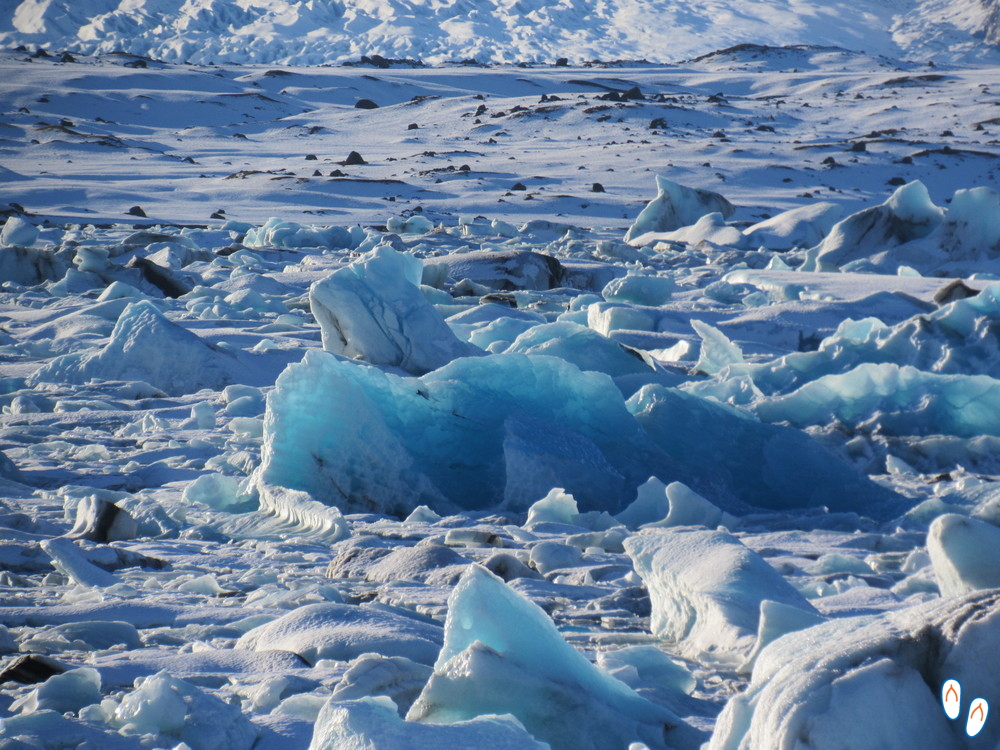 Lagoa de icebergs, Islândia